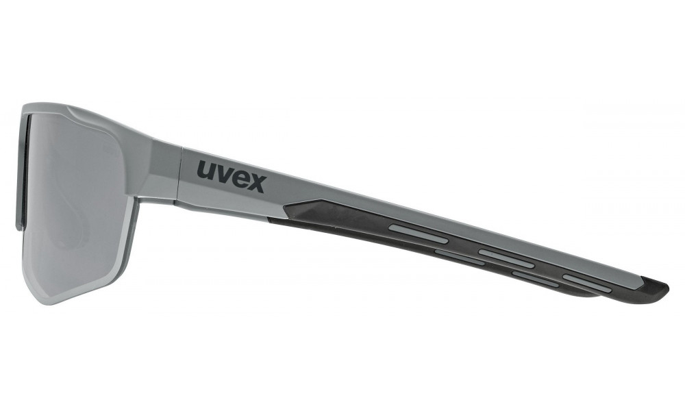 Brilles Uvex axos set grey matt / mirror silver - 2