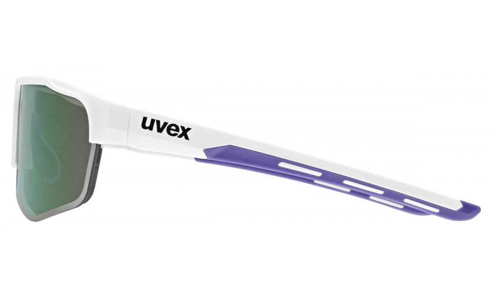 Brilles Uvex axos set white matt / mirror purple - 2