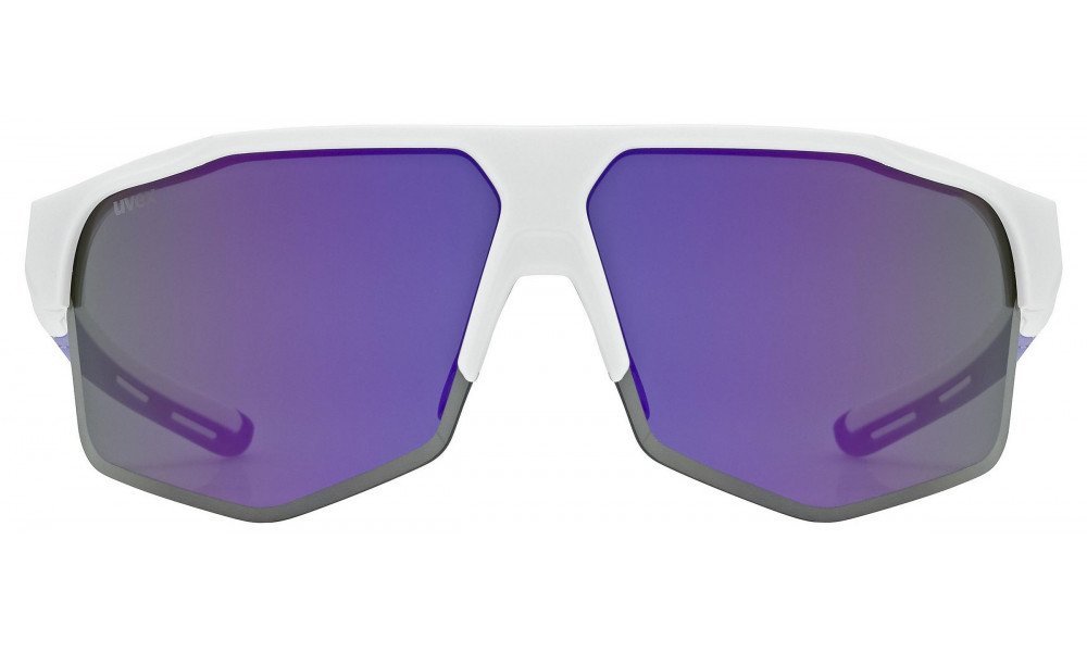 Brilles Uvex axos set white matt / mirror purple - 4