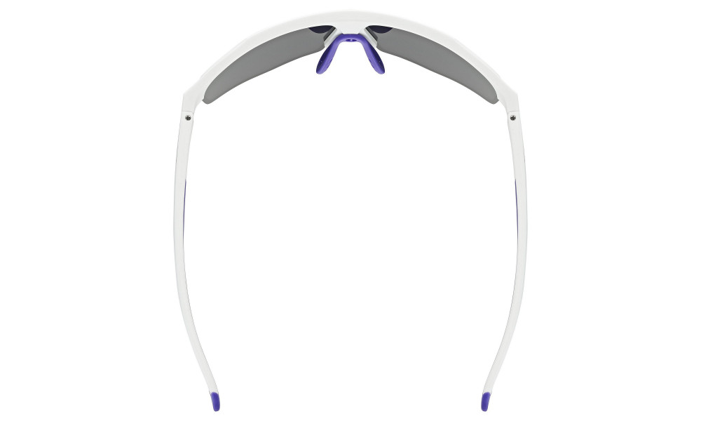 Brilles Uvex axos set white matt / mirror purple - 6