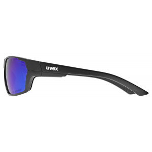 Brilles Uvex sportstyle 233 P black mat / mirror green