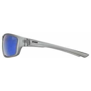 Brilles Uvex sportstyle 230 smoke transparent / mirror blue