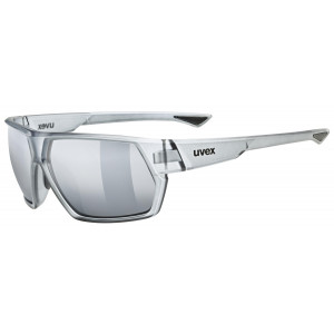 Brilles Uvex sportstyle 238 smoke mat / mirror silver