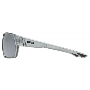 Brilles Uvex sportstyle 238 smoke mat / mirror silver