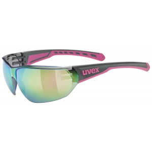 Brilles Uvex equate grey-pink matt / mirror pink