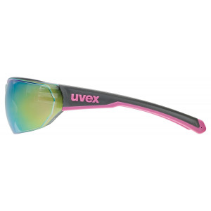 Brilles Uvex equate grey-pink matt / mirror pink