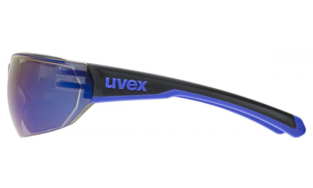 Brilles Uvex equate black-blue matt / mirror blue - 2