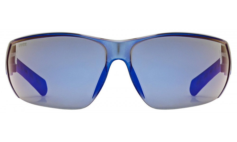 Brilles Uvex equate black-blue matt / mirror blue - 3