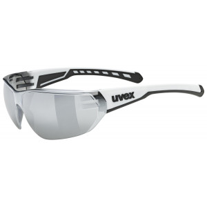 Brilles Uvex equate white matt / mirror silver