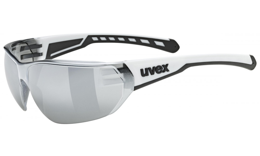 Brilles Uvex equate white matt / mirror silver - 1