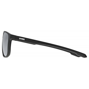 Brilles Uvex LGL 52 black matt / mirror silver