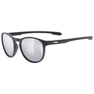 Brilles Uvex LGL 53 black matt / mirror silver