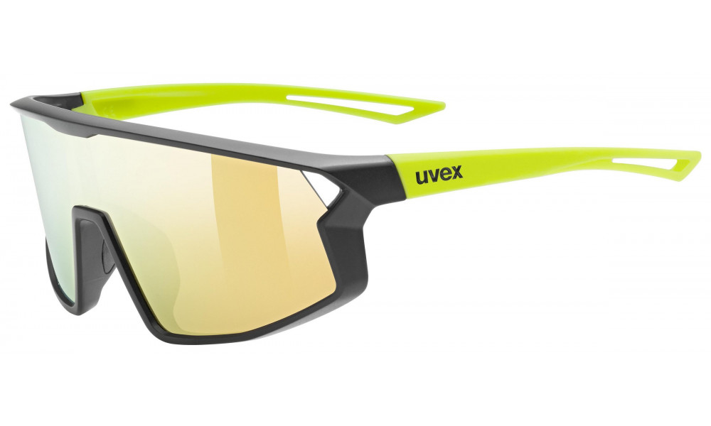 Brilles Uvex skyrise jr. black-yellow matt / mirror yellow - 1