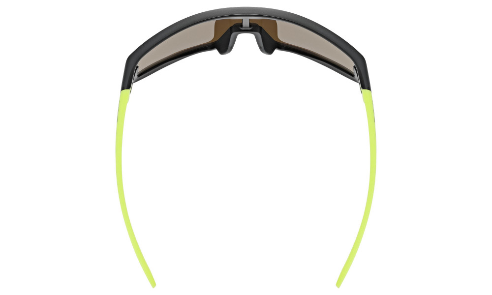 Brilles Uvex skyrise jr. black-yellow matt / mirror yellow - 5