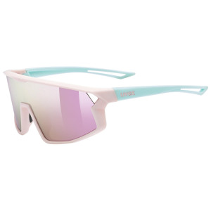 Brilles Uvex skyrise jr. pink-green matt / mirror pink