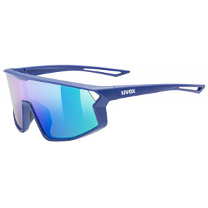 Brilles Uvex skyrise jr. blue matt / mirror green