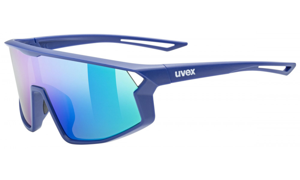 Brilles Uvex skyrise jr. blue matt / mirror green - 1