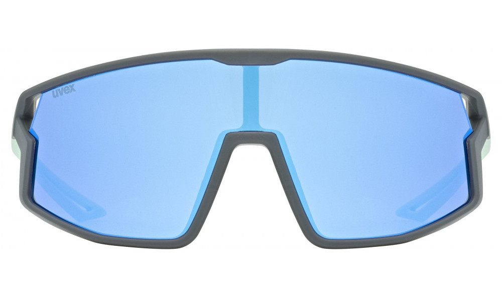 Brilles Uvex skyrise jr. grey-green matt / mirror blue - 3