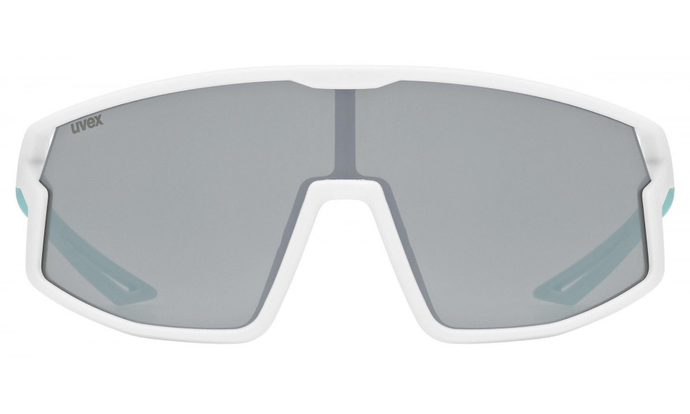 Brilles Uvex skyrise jr. white-green matt / mirror silver - 3