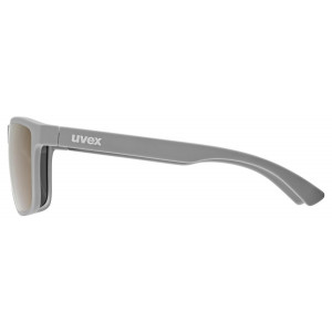 Brilles Uvex rookie grey matt / mirror blue