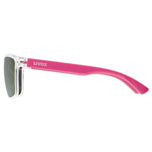 Brilles Uvex rookie clear-pink / mirror pink