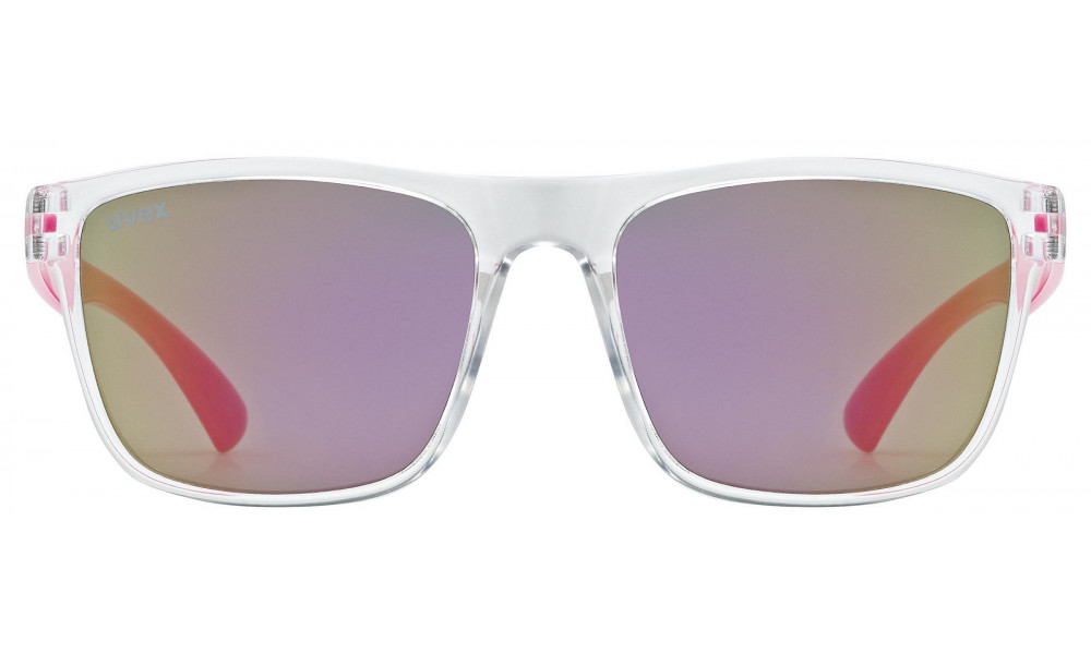 Brilles Uvex rookie clear-pink / mirror pink - 3