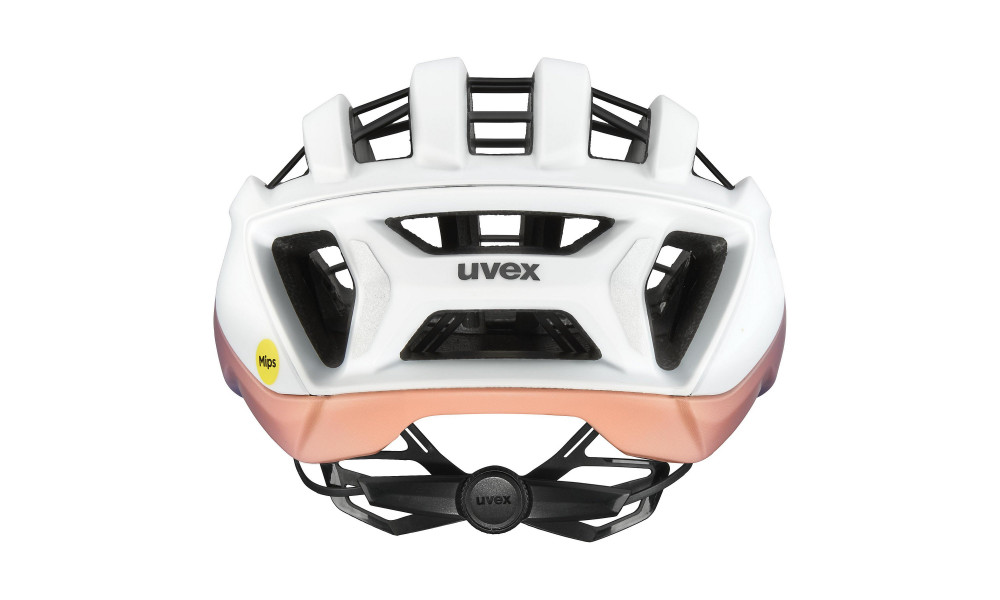 Ķivere Uvex surge aero MIPS white-lilac apricot matt - 1