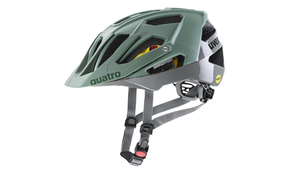 Ķivere Uvex quatro cc MIPS moss rhino - 1