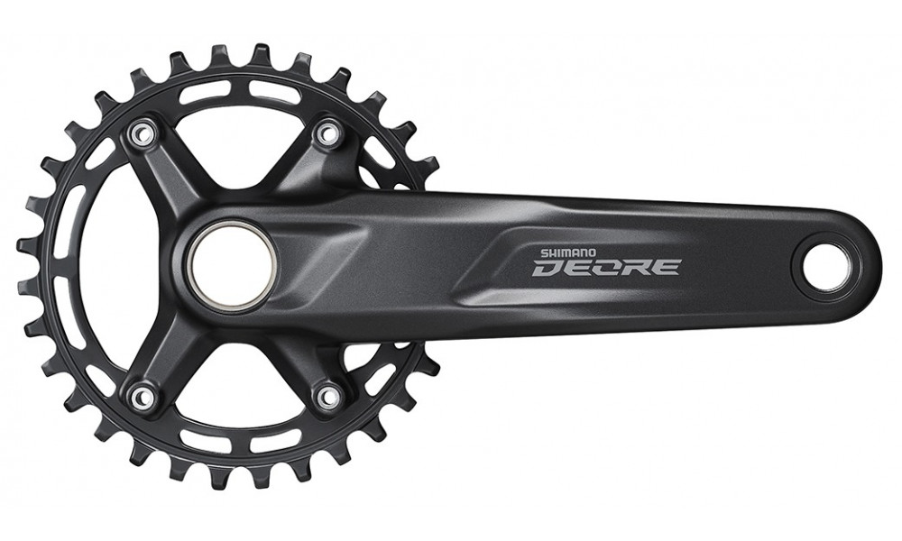 Priekšējie zobratu bloks Shimano DEORE FC-M5100-1 175mm 1x10/11-speed 