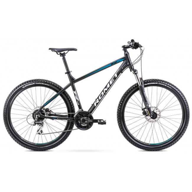 Velosipēds Romet Rambler R7.2 27.5" 2022 black-turquoise