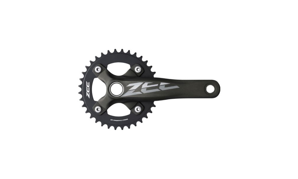 Priekšējie zobratu bloks Shimano ZEE FC-M640 1x10-speed 36T black 