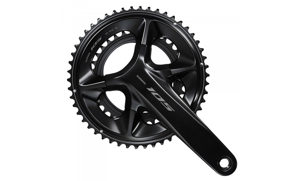 Priekšējie zobratu bloks Shimano 105 FC-R7100 165mm 2x12-speed - 1