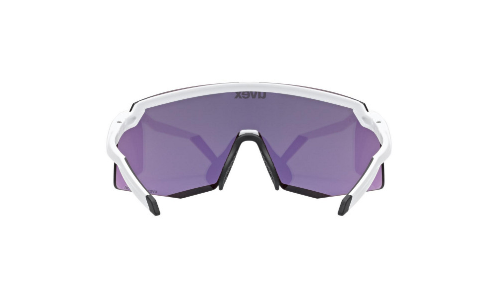 Brilles Uvex pace stage S CV white matt / mirror yellow - 2