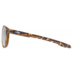 Brilles Uvex LGL 54 havanna matt / litemirror silver