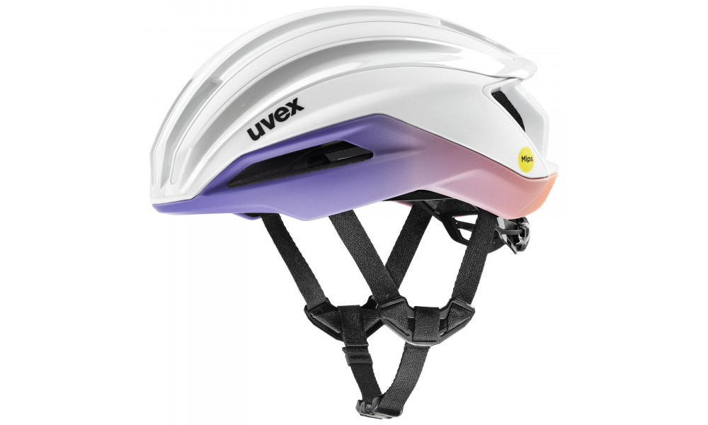 Ķivere Uvex surge aero MIPS white-lilac apricot matt - 7