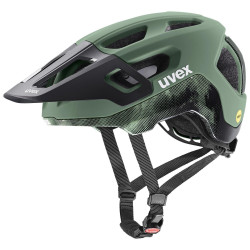 Ķivere Uvex react MIPS moss green-black matt