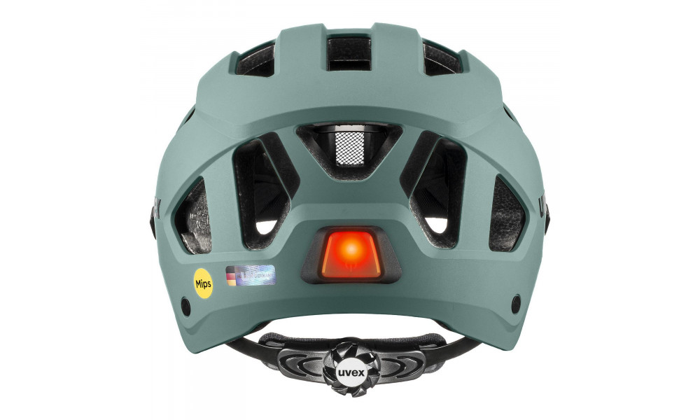 Ķivere Uvex stride visor MIPS sage green matt - 2