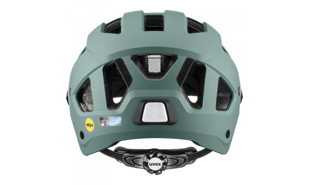 Ķivere Uvex stride visor MIPS sage green matt - 3