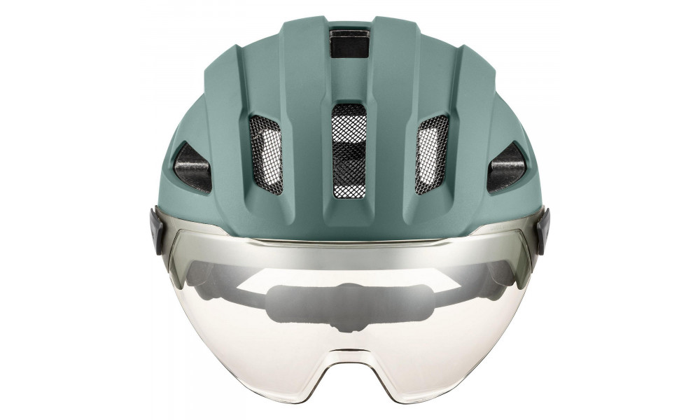 Ķivere Uvex stride visor MIPS sage green matt - 6