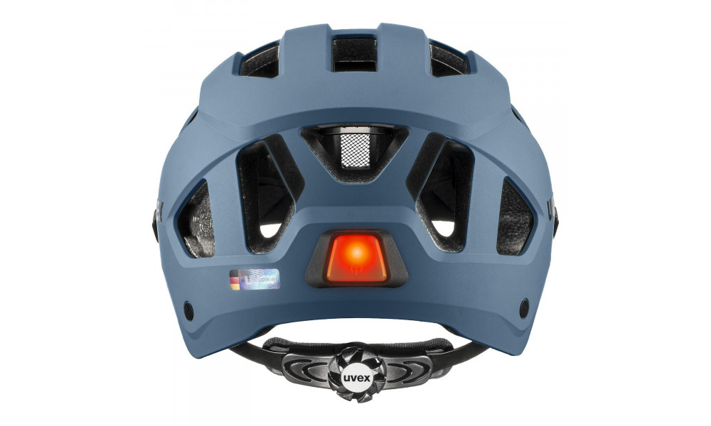 Ķivere Uvex stride visor stone blue matt - 2