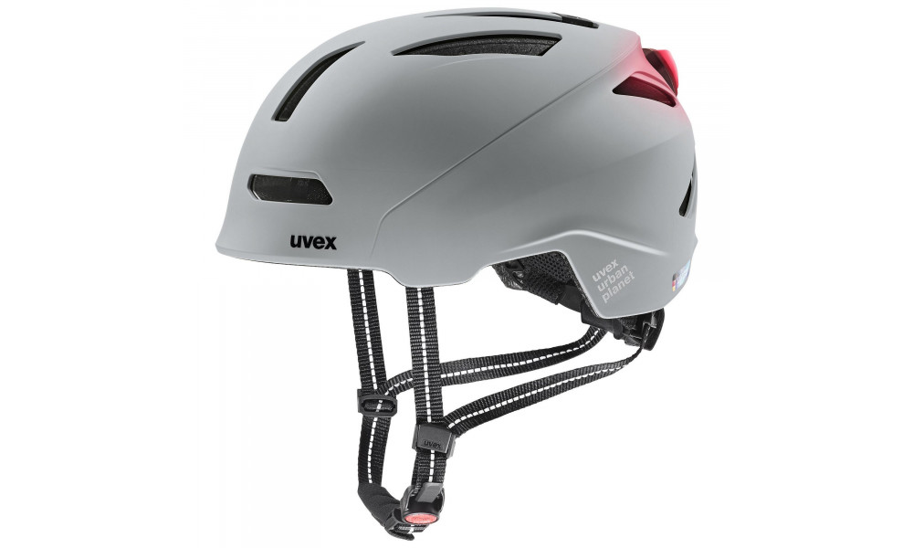 Ķivere Uvex urban planet LED rhino matt - 6