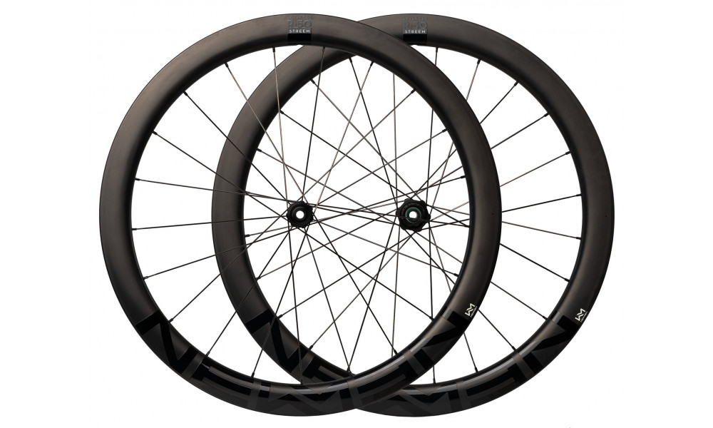 Aizmugurējais ritenis NEWMEN Advanced Carbon SL R.50 Streem 622 12x142 SP C-Lock 24H HG - 1