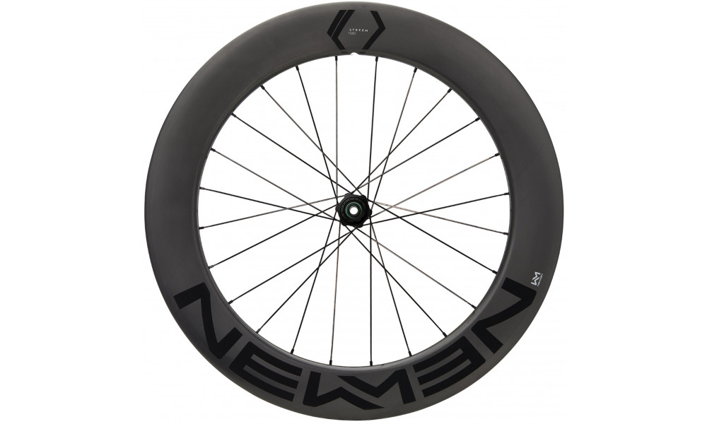 Aizmugurējais ritenis NEWMEN Streem Carbon TT.80 622 24H Road SP C-Lock 12x142 HG 