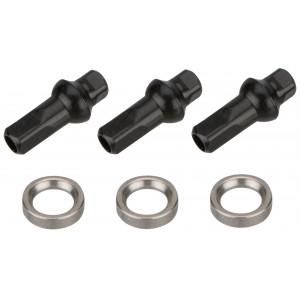 Spieķi NEWMEN MTB SP D-light 302 with nipples (3 gab.)