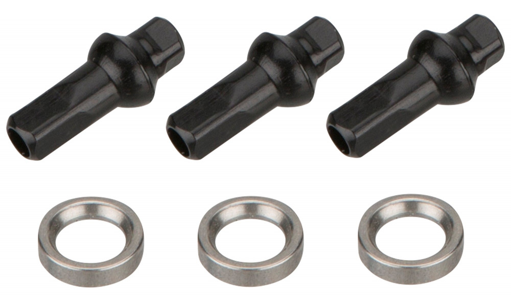 Spieķi NEWMEN MTB SP D-light 302 with nipples (3 gab.) - 1