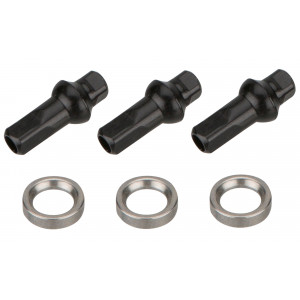 Spieķi NEWMEN MTB SP Strong 306 with nipples (3 gab.)
