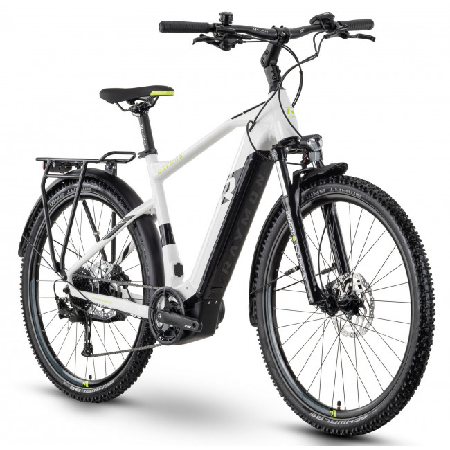 Elektriskais velosipēds Raymon CrossRay E 5.0 27.5" white-black