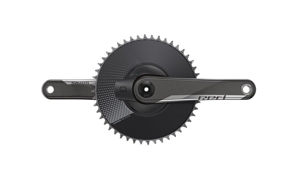 Priekšējie zobratu bloks ar jaudas mērītāju SRAM Red 1 D1 DUB Quarq Aero 48T 