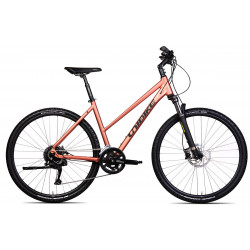 Velosipēds Unibike Crossfire LDS 2025 coral