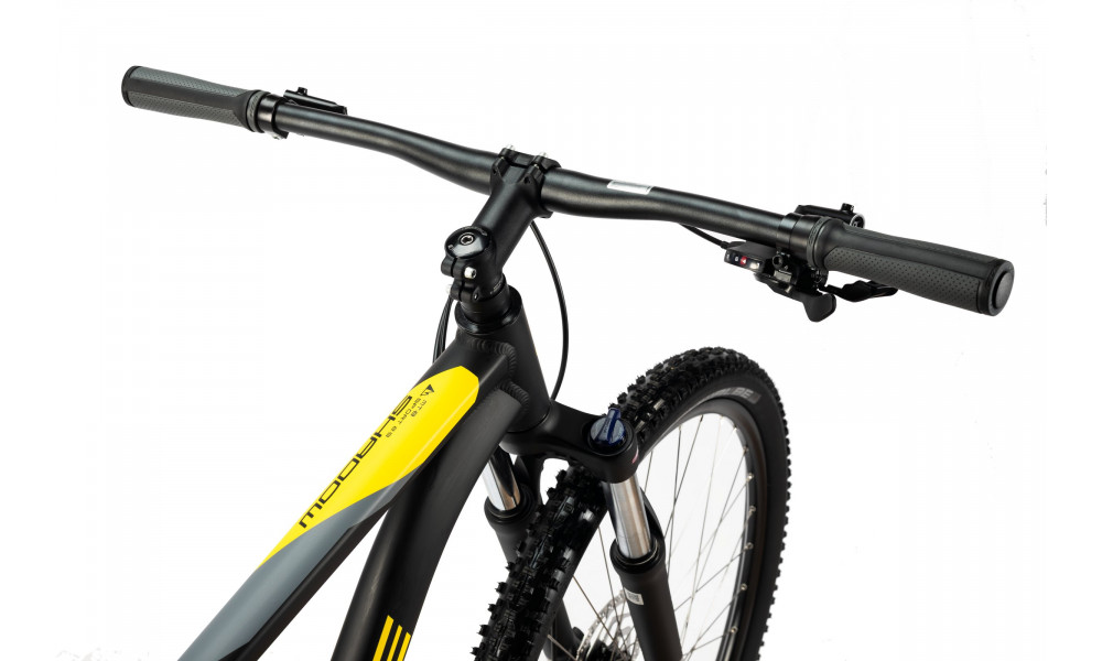 Velosipēds Unibike Shadow 29 2025 black-yellow - 6